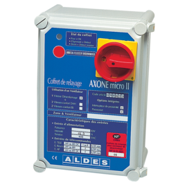 Axone Micro III 1-Speed/Smoke exhaust 3-Ph 16.7A+Proximity switch+Pressure switch