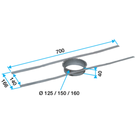 Roof attachment D125