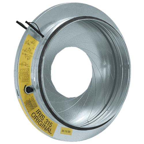 Iris balancing damper
