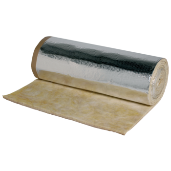 Roll of mineral wool