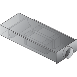 EAT 250 m³/h - Longeur 1300 mm