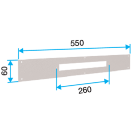 Flasque Adaptation Long (550x60)