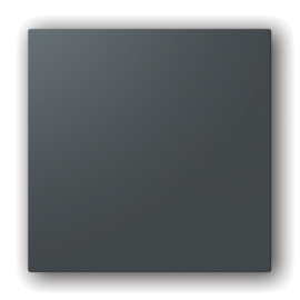 Plaque design ColorLINE® Ø 80 ou Ø 125 mm - Anthracite