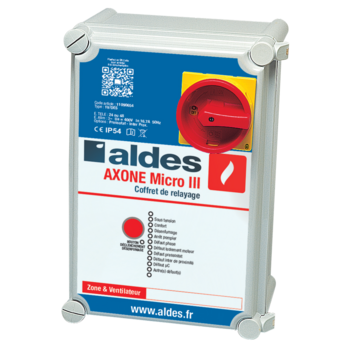 AXONE Micro III 1V/DES : 1 Vitesse désenfumage