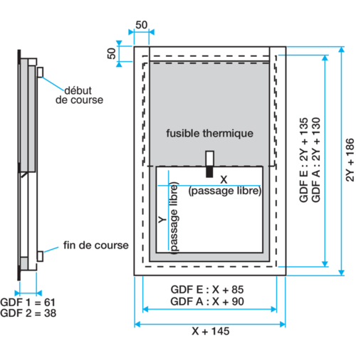 GDF transfer damper E60 