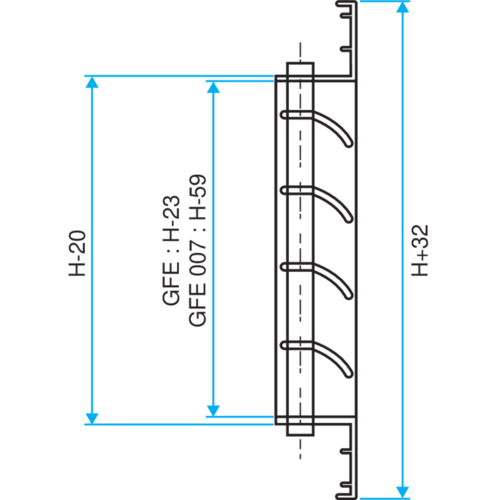 GFE - Cadre Apparent
