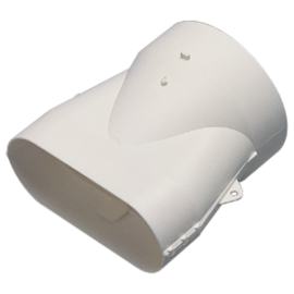 Raccord mixte pour conduit Ø 80 mm