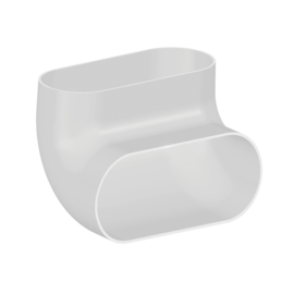 Coude vertical caisson PE