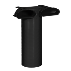 Manchette Ø 125 90° 2P