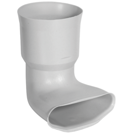 Raccord mixte coudé Ø 75