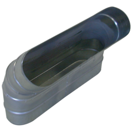 CVO 45° BEND GALVA - 360x80