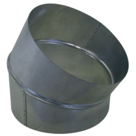 30° PRESSED BEND GALVA - D200