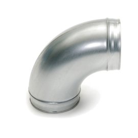 C 90° GALVA - D80 embouti