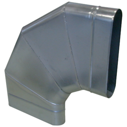 Oblong horizontal elbow: CHO 90°