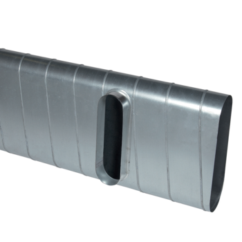 Piquage Droit Oblong sur Plat : PDOP