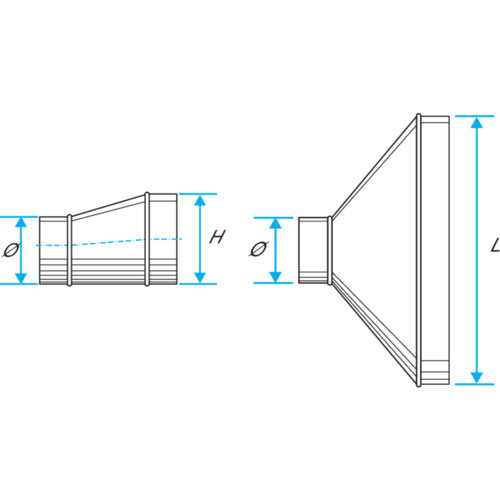 Réduction Oblongue Cylindrique Tangentielle sur Plat : ROCTP