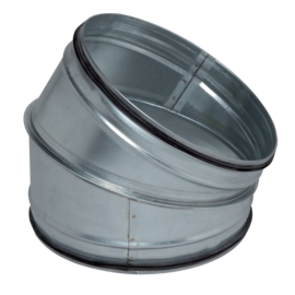 GALVA 30° pressed bend+seal - Ø 125 mm