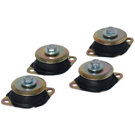 Anti-vibration mountings (pack of 4): Shore 45/4 kg per mounting