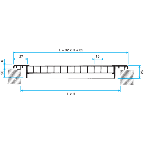 Série AC 123 - aluminium