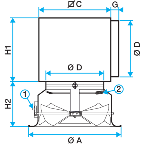 AR 883 Thermo series - aluminium