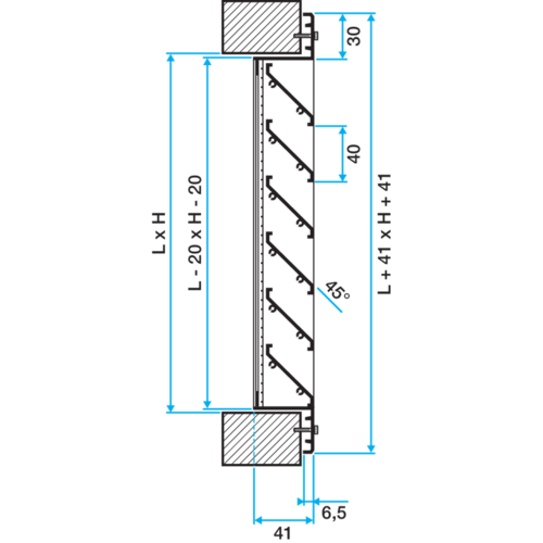 Série AG 638 - aluminium