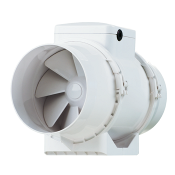 Métal Industriel Connecté Extracteur Ventilateur - 260mm - Air Flow